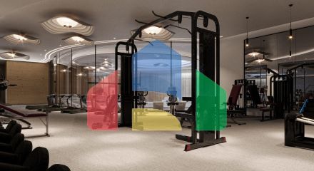 Студия Penthouse 80 м2 с большой террасой 33 м2 в красивом комплексе в Каршияке Студия Penthouse 80 м2 с большой террасой 33 м2 в красивом комплексе в Каршияке