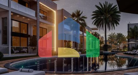 Квартира 2+1 Penthouse 160 м2 с верхней террасой 65 м2 в красивом комплексе в Каршияке Квартира 2+1 Penthouse 160 м2 с верхней террасой 65 м2 в красивом комплексе в Каршияке