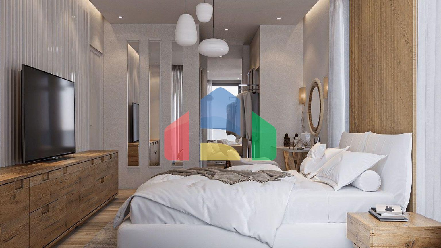 Квартира 2+1 Penthouse 160 м2 с верхней террасой 65 м2  в красивом комплексе в Каршияке