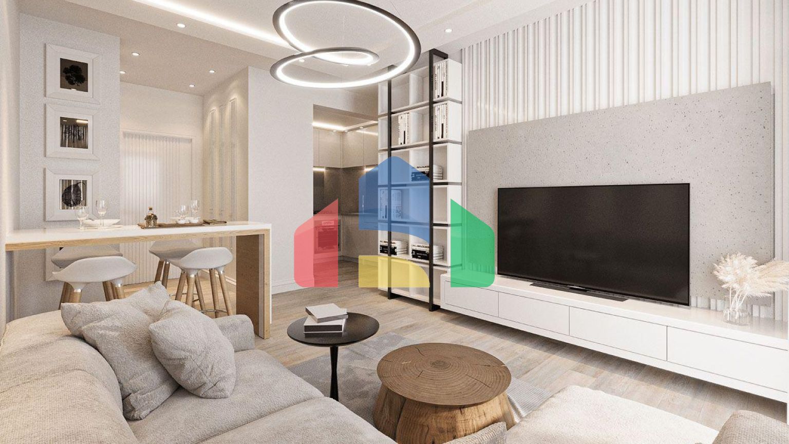 Квартира 2+1 Penthouse 160 м2 с верхней террасой 65 м2  в красивом комплексе в Каршияке