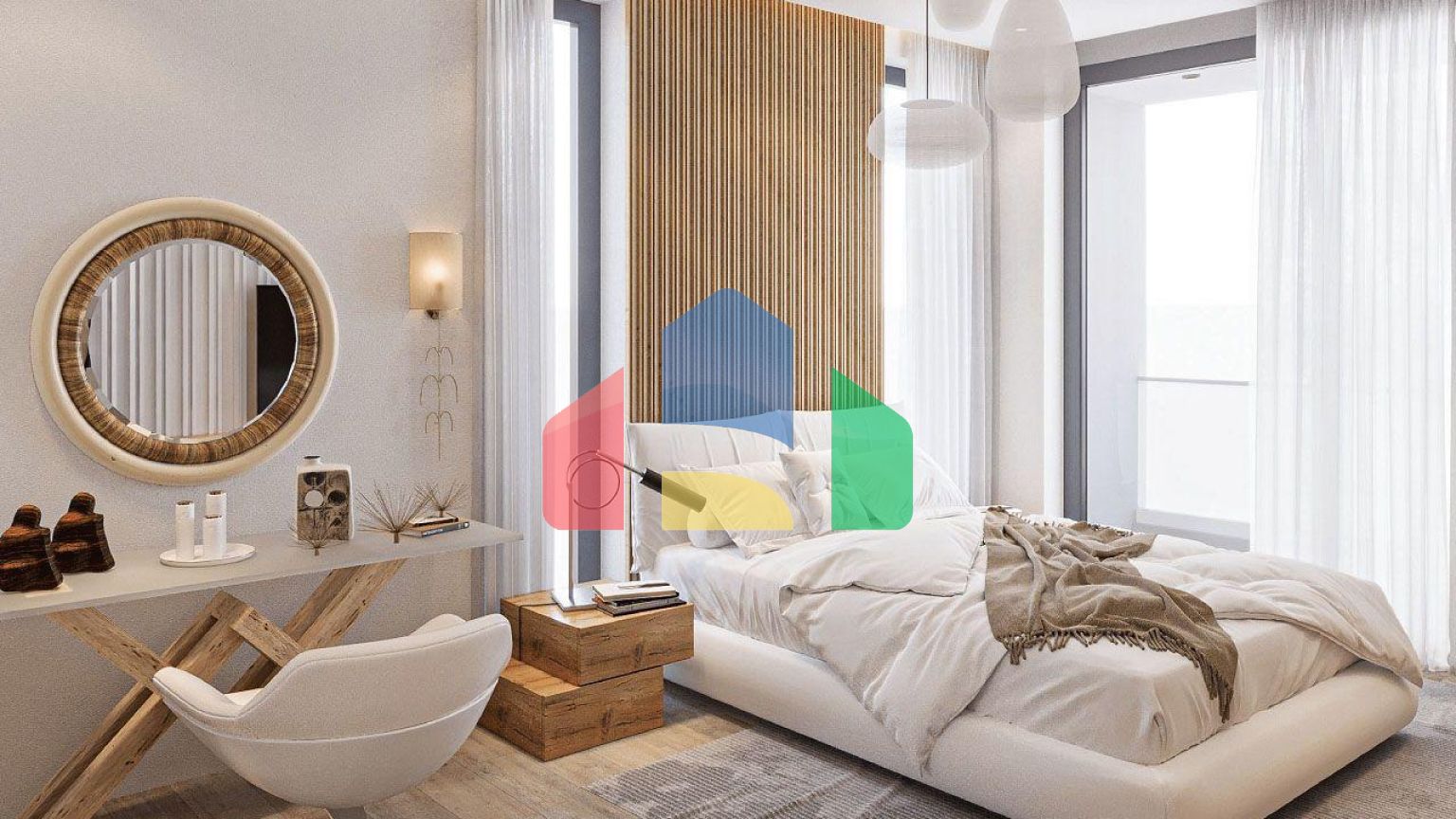 Квартира 2+1 Penthouse 160 м2 с верхней террасой 65 м2  в красивом комплексе в Каршияке