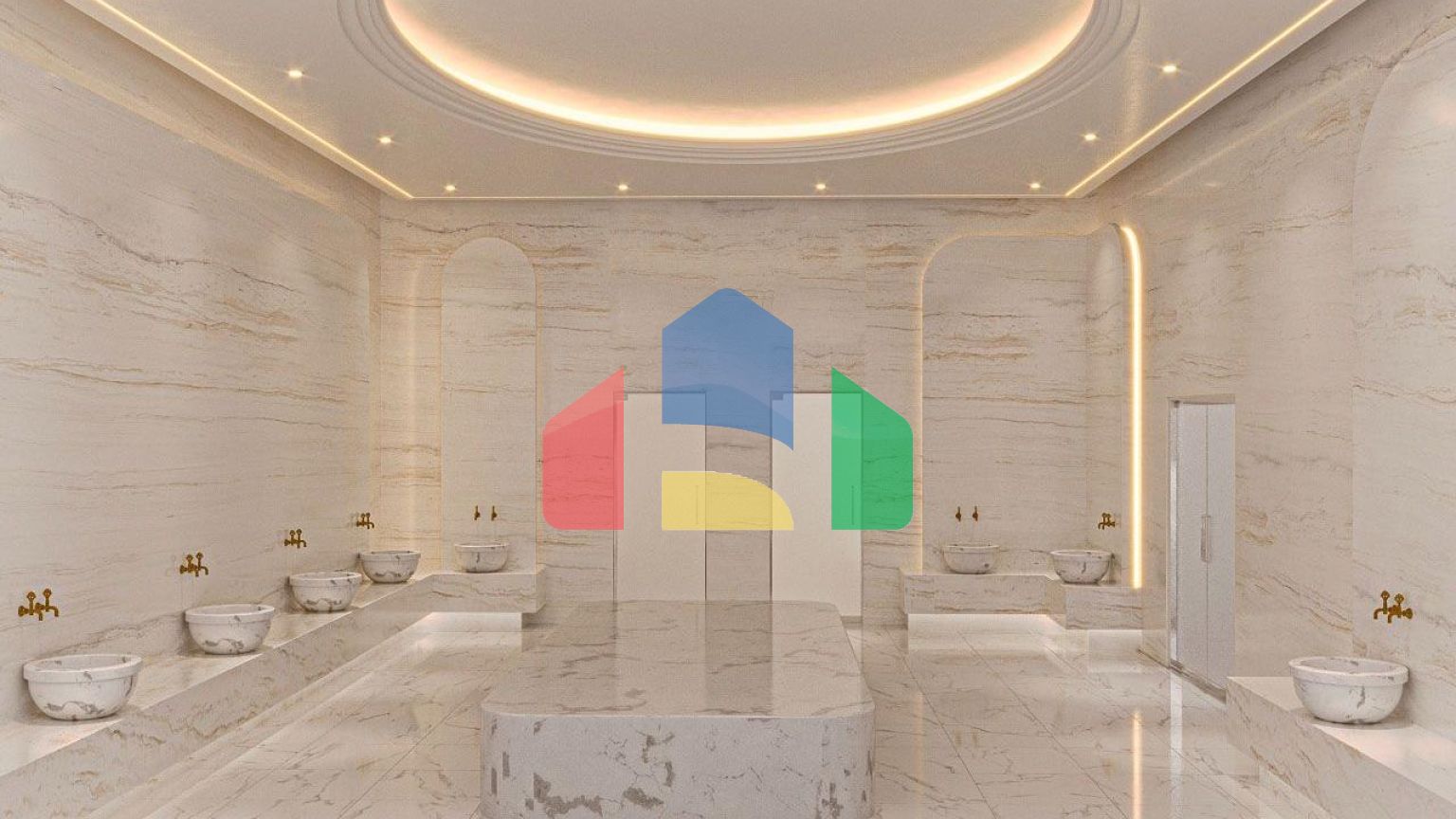 Квартира 3+1 Penthouse 231м2 с верхней террасой 90 м2  в красивом комплексе в Каршияке