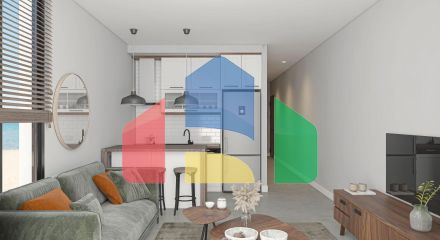 Квартира 1+1 (45 м2 ) с террасой (15 м2 ) в красивом комплексе в Эсентепе