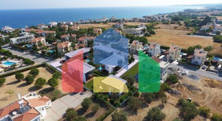 Вилла 3+2 ( 220 м2) с бассейном в тихом комплексе в Лапте