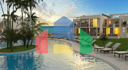 Трехкомнатная квартира 80 м2 с садом в новом роскошном комплексе рядом с морем Трехкомнатная квартира 80 м2 с садом в новом роскошном комплексе рядом с морем