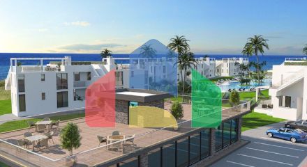 Трехкомнатная квартира 80 м2 с садом в новом роскошном комплексе рядом с морем Трехкомнатная квартира 80 м2 с садом в новом роскошном комплексе рядом с морем