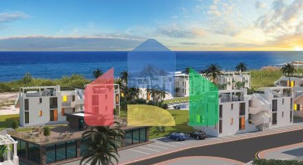 Трехкомнатная квартира 80 м2 с садом в новом роскошном комплексе рядом с морем Трехкомнатная квартира 80 м2 с садом в новом роскошном комплексе рядом с морем