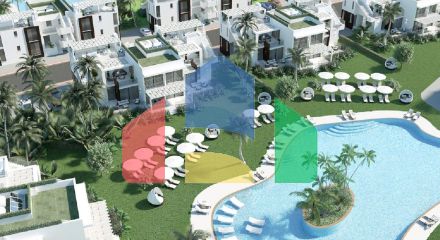 Three-room apartment Penthouse 90 m2 in a new luxury complex near the sea