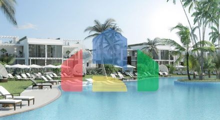 Three-room apartment Penthouse 90 m2 in a new luxury complex near the sea