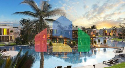 Three-room apartment Penthouse 90 m2 in a new luxury complex near the sea