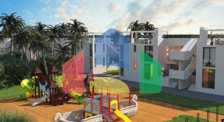 Трехкомнатная квартира Penthouse 90 м2 новом роскошном комплексе рядом с морем