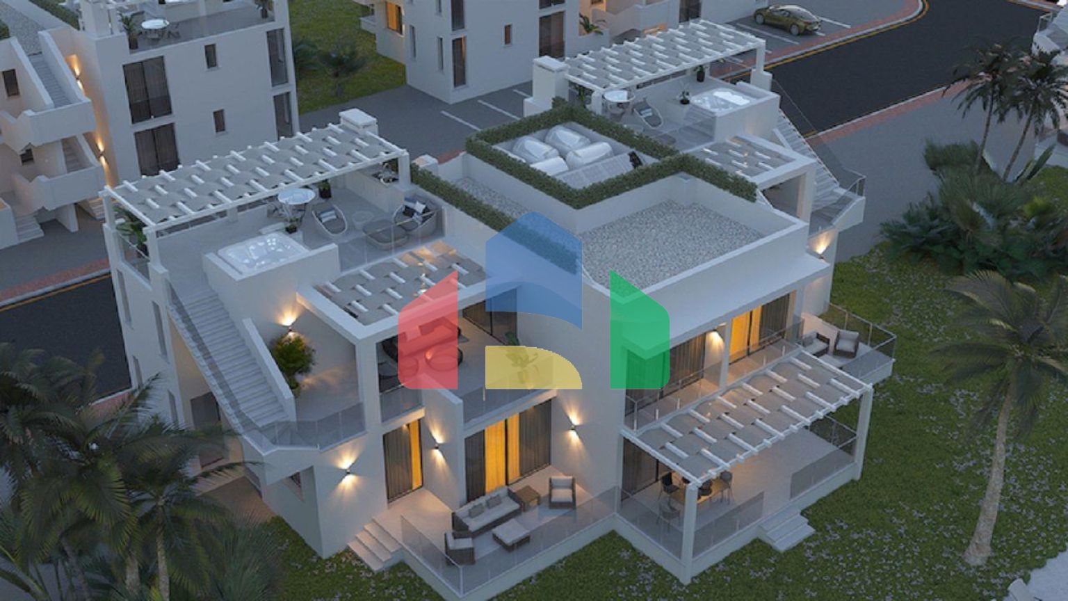 Трехкомнатная квартира Penthouse 90 м2 новом роскошном комплексе рядом с морем