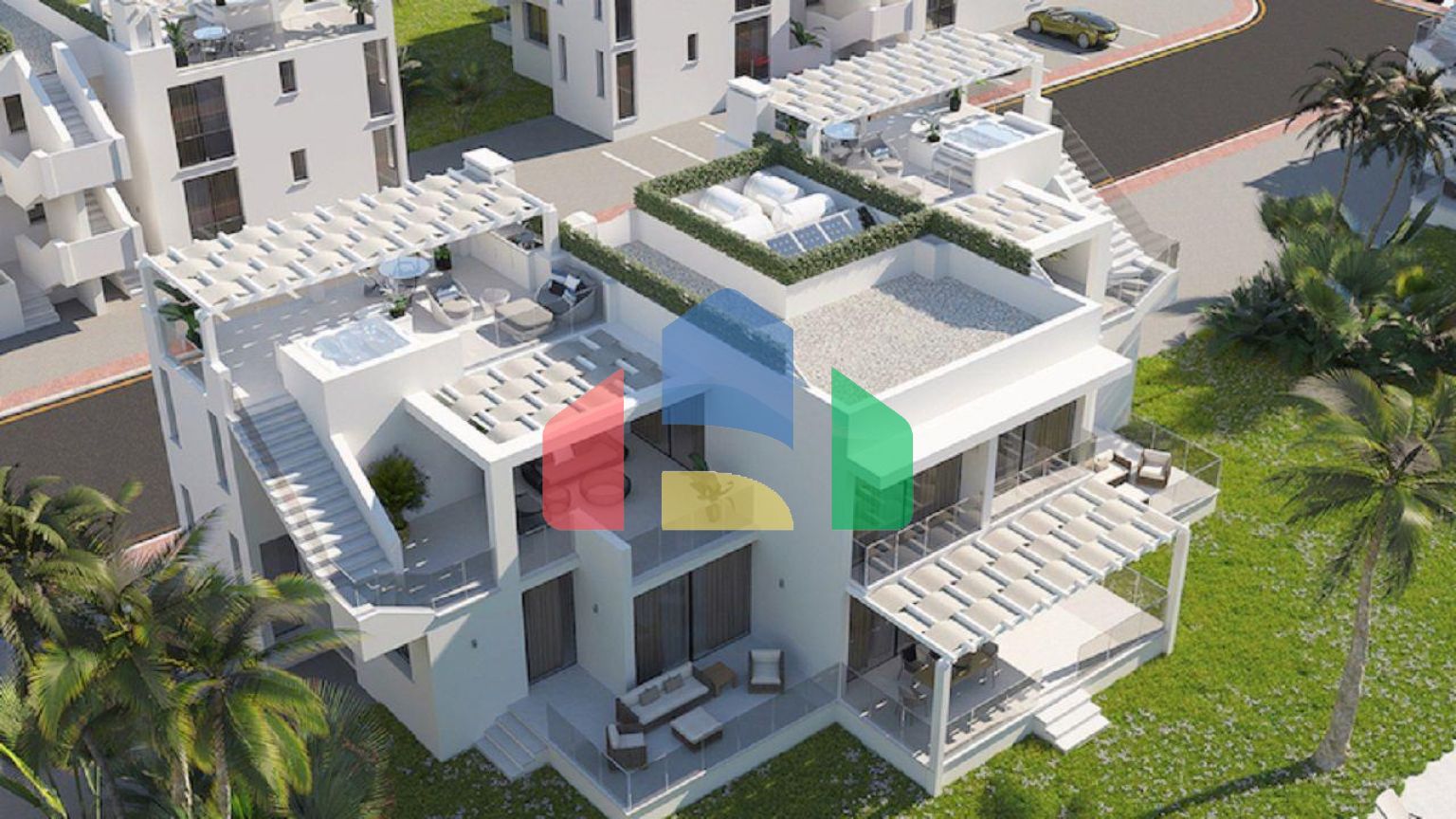 Трехкомнатная квартира Penthouse 90 м2 новом роскошном комплексе рядом с морем