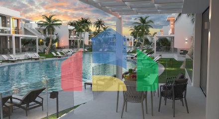 Трехкомнатная квартира Penthouse 90 м2 новом роскошном комплексе рядом с морем