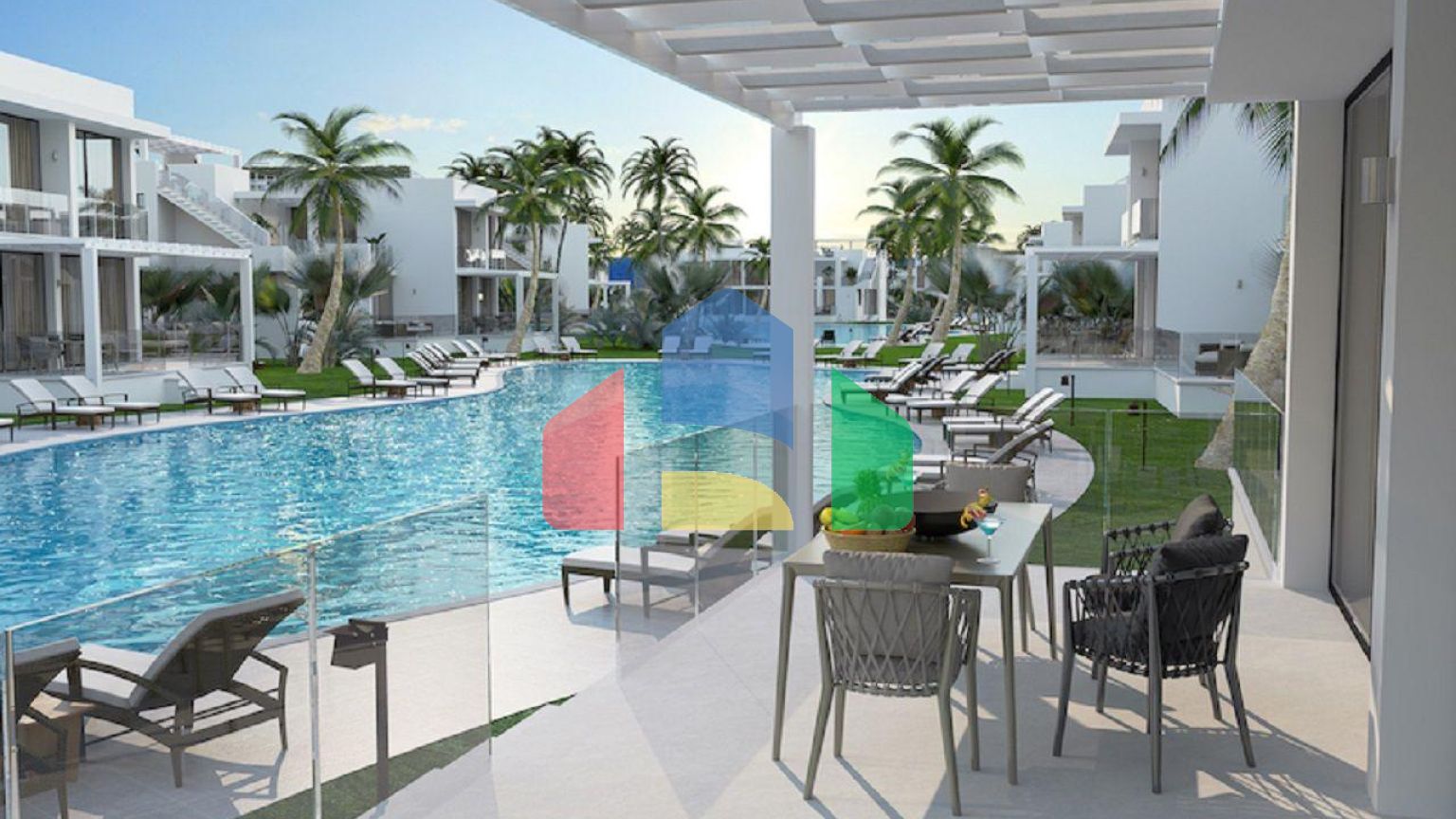 Трехкомнатная квартира Penthouse 90 м2 новом роскошном комплексе рядом с морем