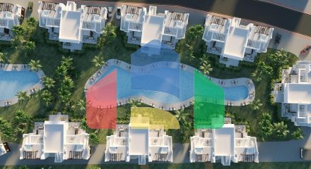 Трехкомнатная квартира Penthouse 90 м2 новом роскошном комплексе рядом с морем