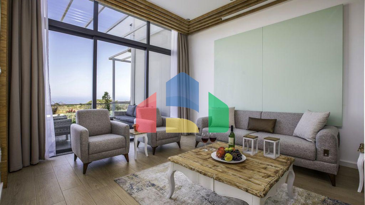 Трехкомнатная квартира Penthouse 90 м2 новом роскошном комплексе рядом с морем