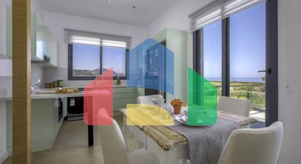 Трехкомнатная квартира Penthouse 90 м2 новом роскошном комплексе рядом с морем