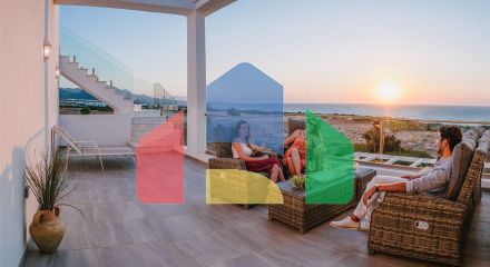 Трехкомнатная квартира Penthouse 90 м2 новом роскошном комплексе рядом с морем