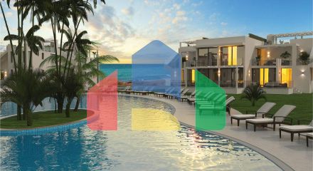 Трехкомнатная квартира Penthouse 90 м2 новом роскошном комплексе рядом с морем