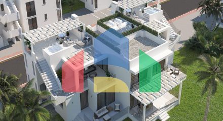 Трехкомнатная квартира Penthouse 90 м2 новом роскошном комплексе рядом с морем