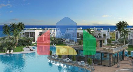 Трехкомнатная квартира Penthouse 90 м2 новом роскошном комплексе рядом с морем