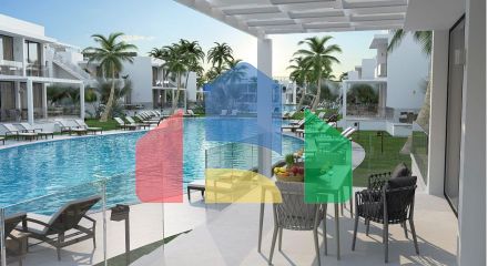 Трехкомнатная квартира Penthouse 90 м2 новом роскошном комплексе рядом с морем