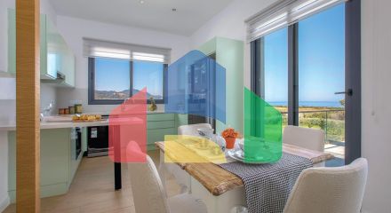 Трехкомнатная квартира Penthouse 90 м2 новом роскошном комплексе рядом с морем