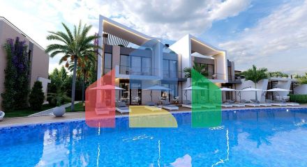 2-room apartment 52 m2 300 meters from the sea in a beautiful complex in Lapta