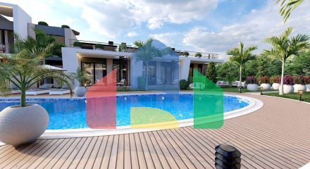 2-комнатные апартаменты 52 м2 в 300 метрах от моря в красивом комплексе в Лапте