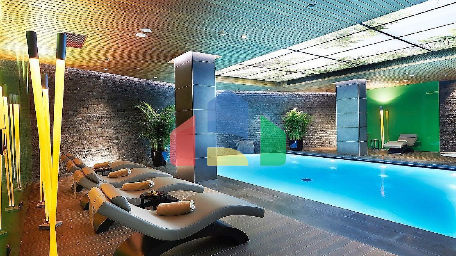 Квартира 1+1 (53 м2) с палисадником  в новом и  роскошном комплексе в Эсентепе