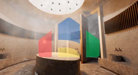 Квартира 1+1 (53 м2) с палисадником  в новом и  роскошном комплексе в Эсентепе