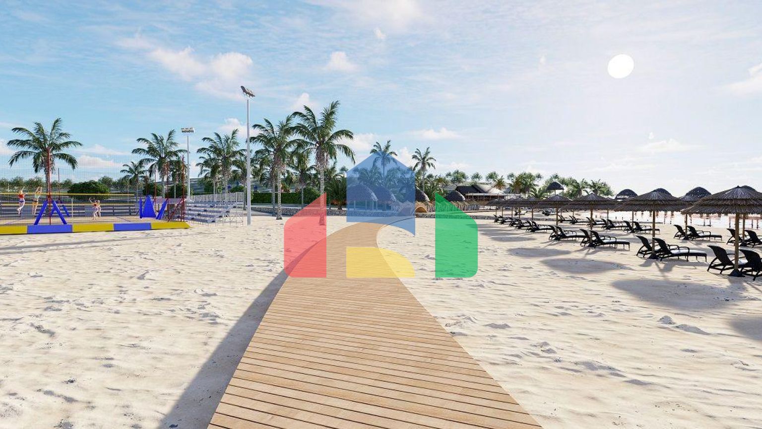 Квартира 1+1 (53 м2) с палисадником  в новом и  роскошном комплексе в Эсентепе