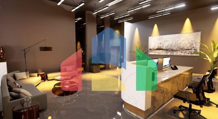 Квартира 1+1 (53 м2) с палисадником  в новом и  роскошном комплексе в Эсентепе