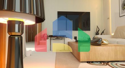 Трехкомнатная квартира 89 м2 с палисадником  в новом и  роскошном комплексе в Эсентепе