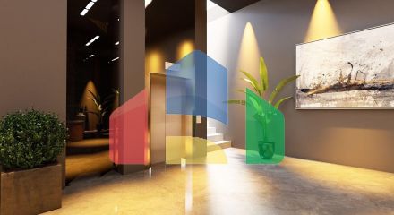 Трехкомнатная квартира 89 м2 с палисадником  в новом и  роскошном комплексе в Эсентепе