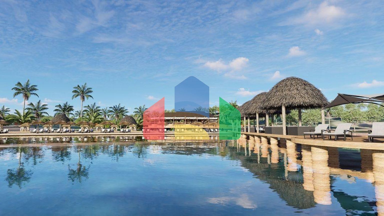 Трехкомнатная квартира 89 м2 с палисадником  в новом и  роскошном комплексе в Эсентепе