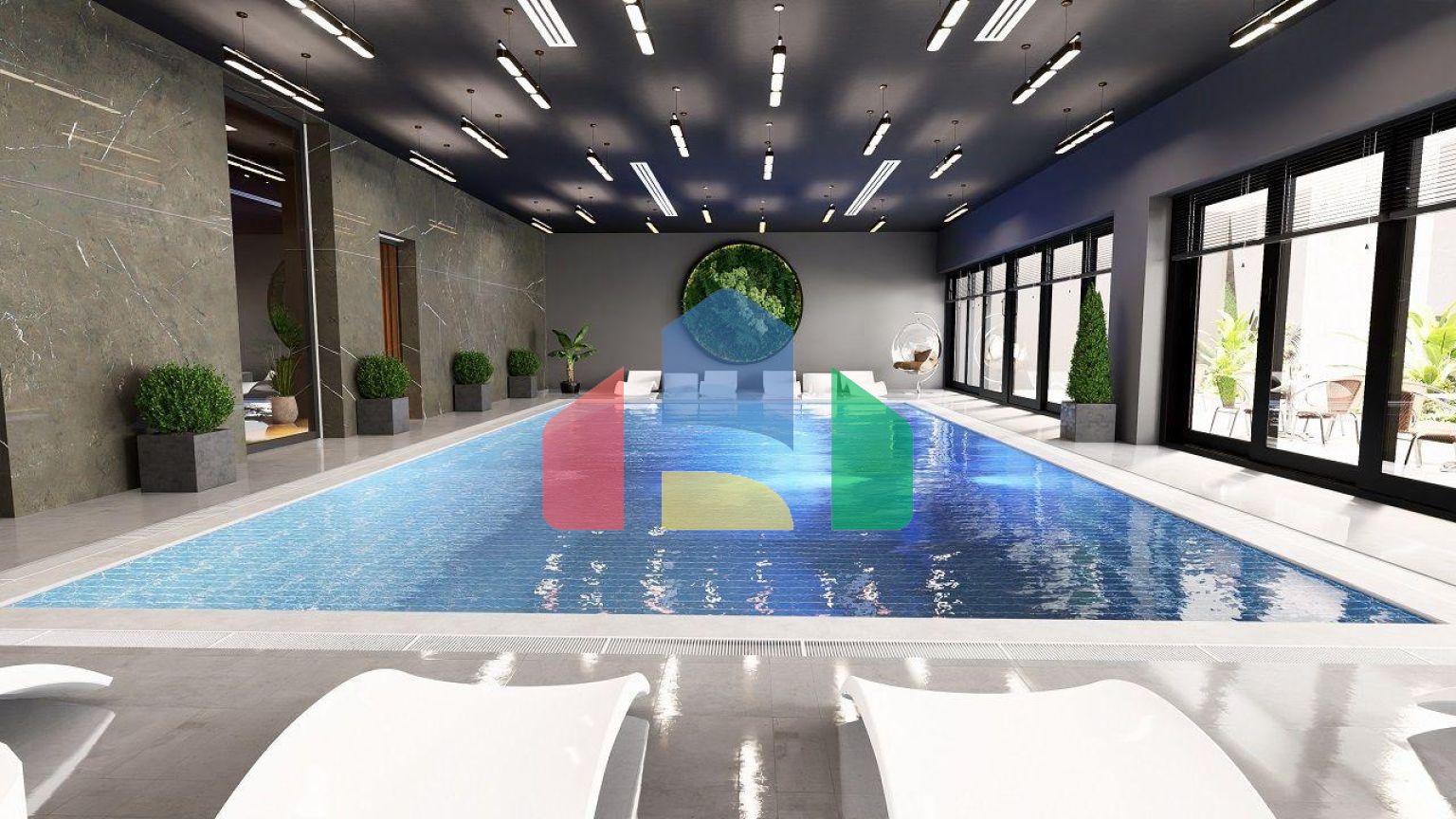 Квартира 2+1 (100 м2) Penthouse в новом и  роскошном комплексе в Эсентепе