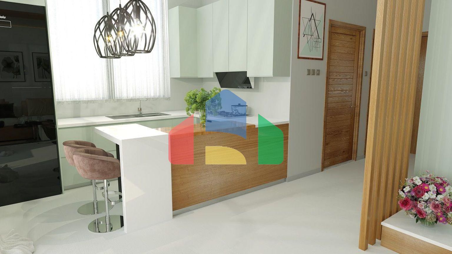 Квартира 2+1 (100 м2) Penthouse в новом и  роскошном комплексе в Эсентепе