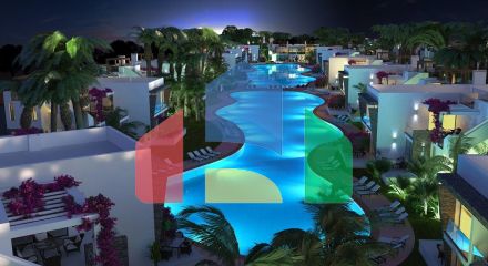 Бунгало 3+1 (187 м2) с бассейном в новом комплексе в Эсентепе