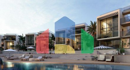Studio 82 m2 Penthouse with a large terrace in a new and modern complex in Esentepe
