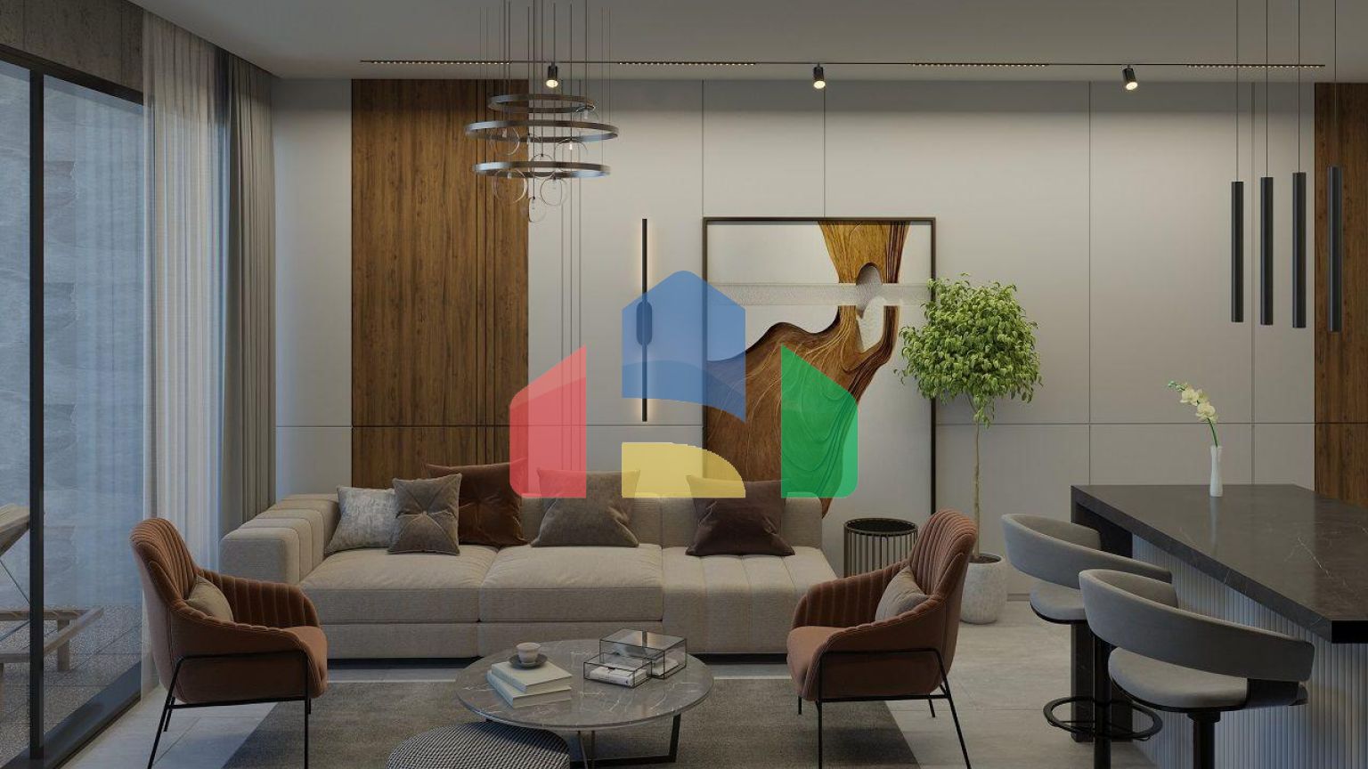 Квартира 1+1 Loft 100 м2 с  в новом и современном комплексе в Эсентепе