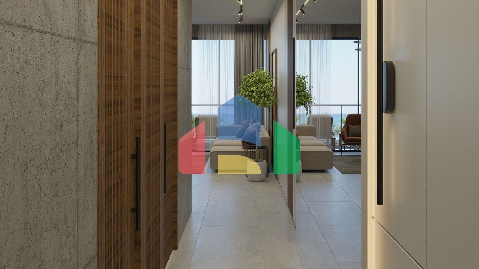 Квартира 1+1 Penthouse 112 м2 с  в новом и современном комплексе в Эсентепе