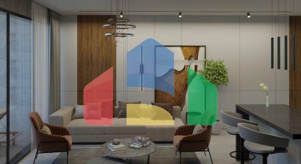 Квартира 1+1 Penthouse 112 м2 с  в новом и современном комплексе в Эсентепе