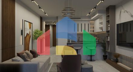 Квартира 1+1 Penthouse 112 м2 с  в новом и современном комплексе в Эсентепе