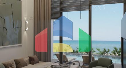 3-комнатная квартира Loft 92 м2 с  в новом  современном комплексе в Эсентепе