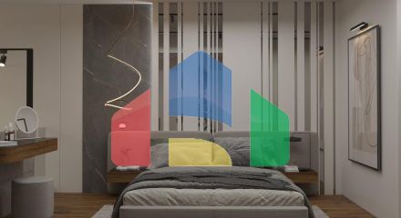 3-комнатная квартира Loft 92 м2 с  в новом  современном комплексе в Эсентепе