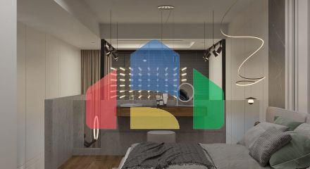 3-комнатная квартира Loft 92 м2 с  в новом  современном комплексе в Эсентепе