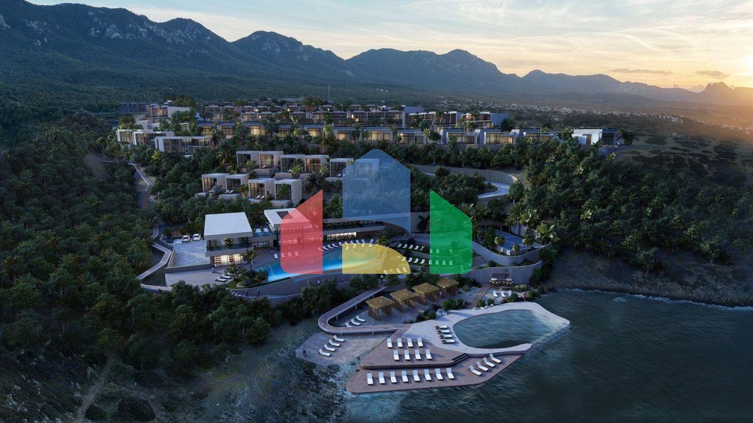 Квартира 2+1 loft - Penthouse 142 м2 c большой террасой на крыше 53 м2 в Эсентепе