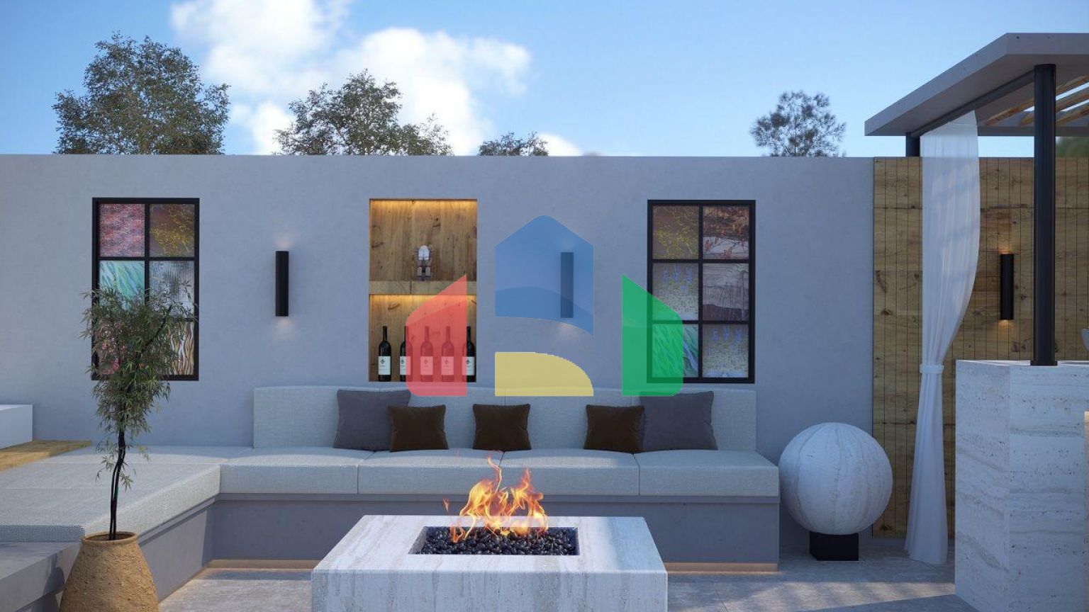 Квартира 2+1 loft - Penthouse 142 м2 c большой террасой на крыше 53 м2 в Эсентепе